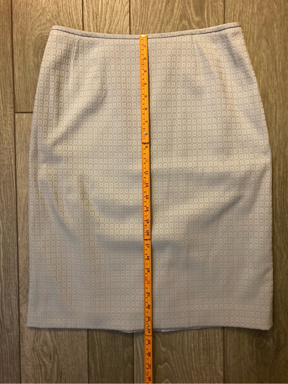 Tahari Pale Blue Tailored Skirt Suit - Picture 10 of 14